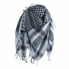  PLO/ Arafat sjaal in lichtblauw en zwart