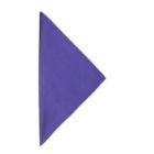 solit purple twill silk pocket square