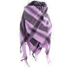 PLO sjaal / Arafat sjaal in lila en zwart