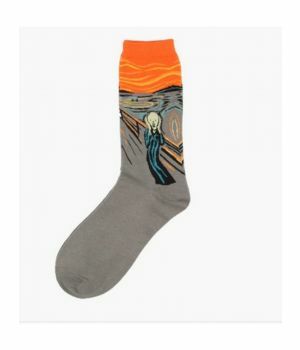 Socks with "The Scream" by Munch
