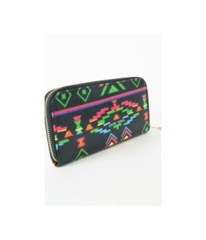 Multicolor Boff purse with Aztec motif