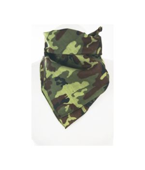 Boerenzakdoek / bandana met camouflage print 