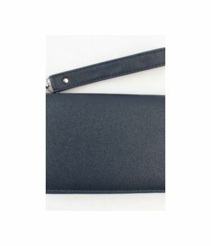 Plain dark blue wallet
