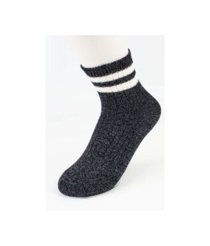 Dark blue ankle socks with glitter