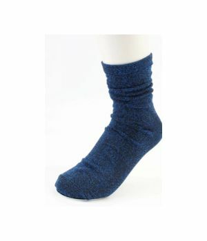 Socks with cobalt blue glitter